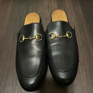 Gucci Princetown mule, size 40.5